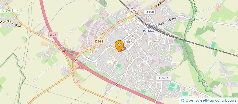 localisation de l'entreprise MADAME CAROLINE VION  AIX-EN-PEVELE