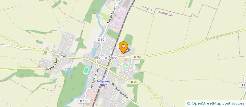 localisation de l'entreprise MADAME CAROLINE VIS  AILLY-SUR-NOYE