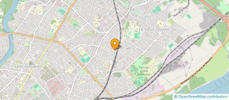 localisation de l'entreprise MADAME CAROLINE VISONNEAU à NANTES