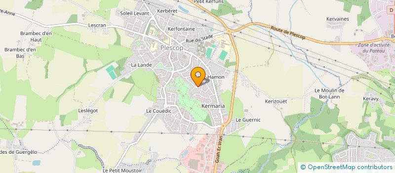 localisation de l'entreprise MADAME CAROLINE VLK  PLESCOP