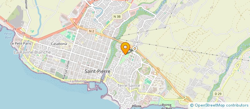 localisation de l'entreprise MADAME CAROLINE VORNIERE à SAINT-PIERRE