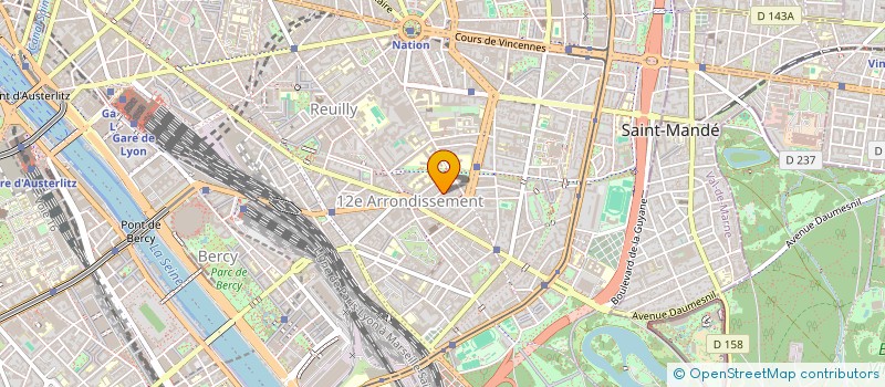 localisation de l'entreprise MADAME CAROLINE VOROS  PARIS