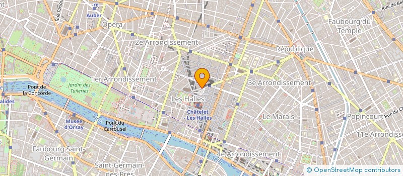 localisation de l'entreprise MADAME CAROLINE VOUZELLAUD  PARIS