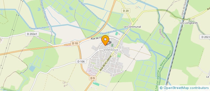 localisation de l'entreprise MADAME CAROLINE WALKER  VILLEDOUX