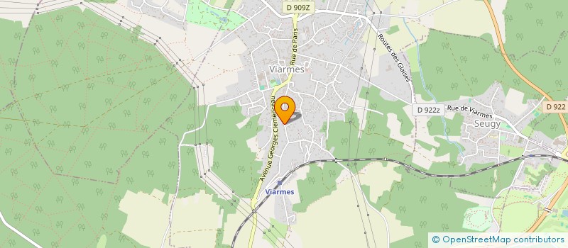 localisation de l'entreprise MADAME CAROLINE WALLER  VIARMES