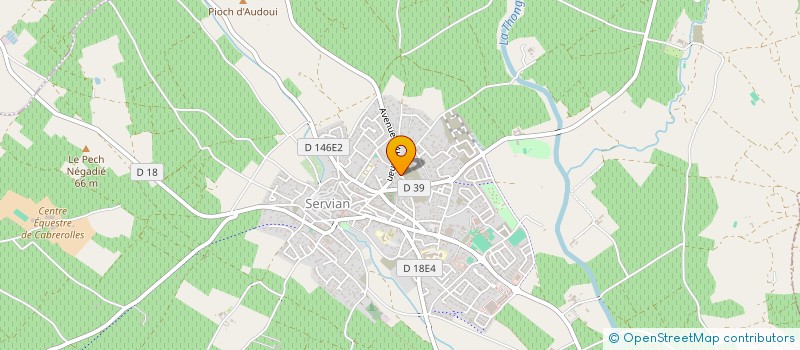 localisation de l'entreprise MADAME CAROLINE WEBER  ABEILHAN