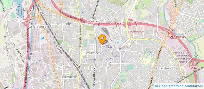 localisation de l'entreprise MADAME CAROLINE WEBER à TOULOUSE