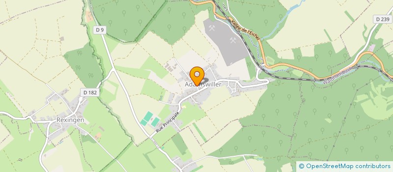 localisation de l'entreprise MADAME CAROLINE WEISS  ADAMSWILLER