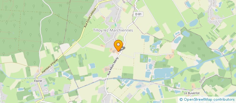 localisation de l'entreprise MADAME CAROLINE WINTER à TILLOY-LEZ-MARCHIENNES