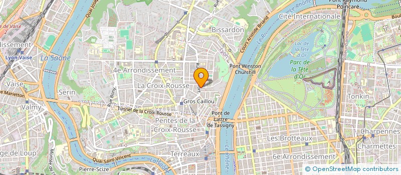 localisation de l'entreprise MADAME CAROLINE ZELLER  LYON