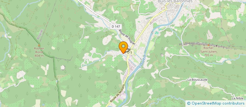 localisation de l'entreprise MADAME CAROLINE ZEMOUR à BUIS-LES-BARONNIES