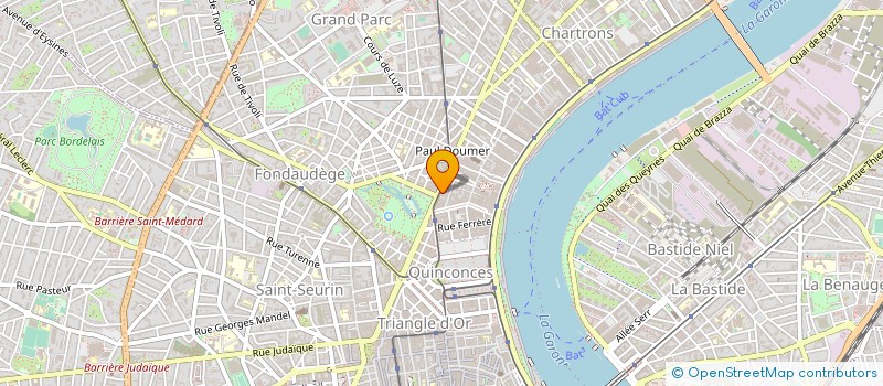 localisation de l'entreprise MADAME CAROLINE ZIMBRIS  BORDEAUX