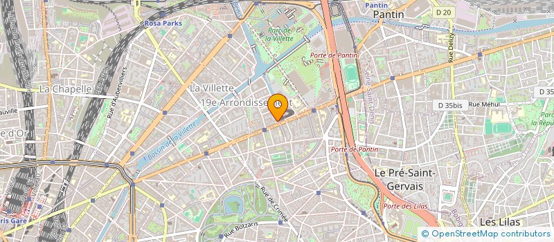 localisation de l'entreprise MADAME CAROLINE ZITOUN  PARIS