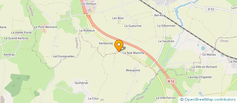 localisation de l'entreprise MADAME CAROLL BIARNAIS  LANRELAS