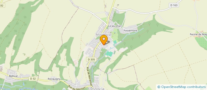 localisation de l'entreprise MADAME CAROLL MOYSAN  MORIENVAL