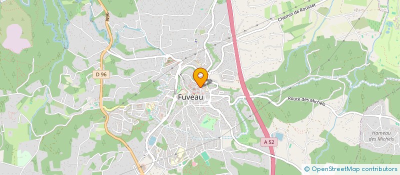 localisation de l'entreprise MADAME CAROLL REYNIER  FUVEAU