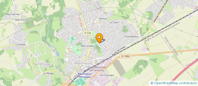 localisation de l'entreprise MADAME CAROLLE GALIN à MEXIMIEUX