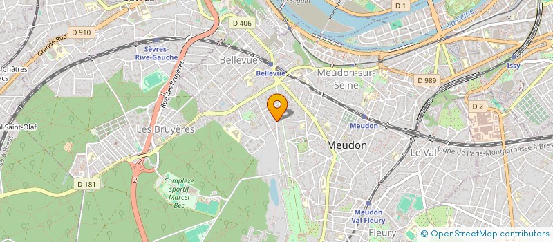 localisation de l'entreprise MADAME CAROLLE GRESSIER à MEUDON