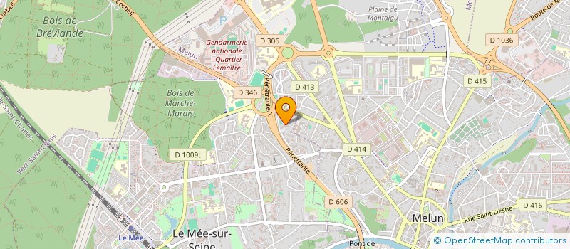 localisation de l'entreprise MADAME CAROLLE SAMORY  LE MEE-SUR-SEINE