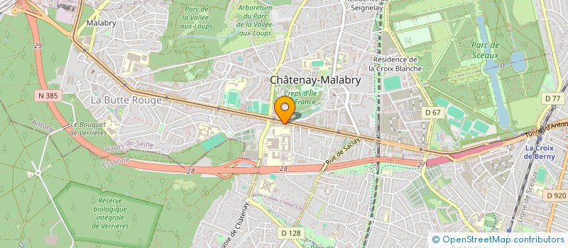 localisation de l'entreprise MADAME CAROLLE SOUPI KOUNDI à CHATENAY-MALABRY