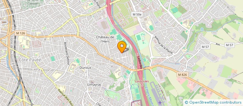 localisation de l'entreprise MADAME CAROLLINE LEONCIO SILVA DE SOUZA  TOULOUSE