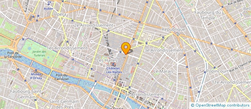 localisation de l'entreprise MADAME CAROLYN ELLIS  PARIS