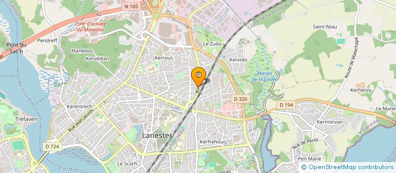 localisation de l'entreprise MADAME CAROLYN GARCIA  LANESTER