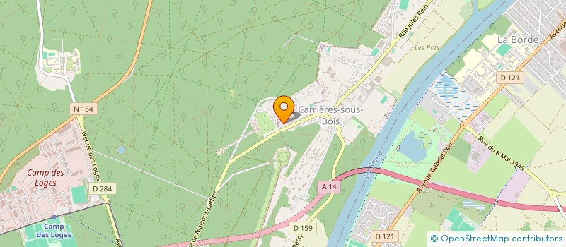 localisation de l'entreprise MADAME CAROLYN PARENT  LE MESNIL-LE-ROI