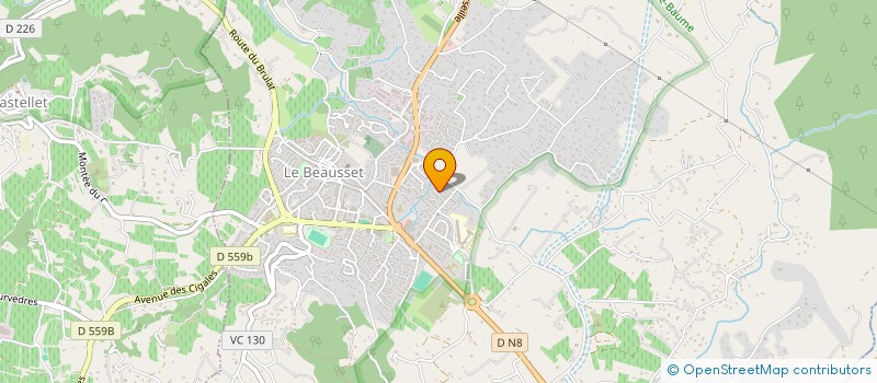 localisation de l'entreprise MADAME CAROLYN PENN  LE BEAUSSET