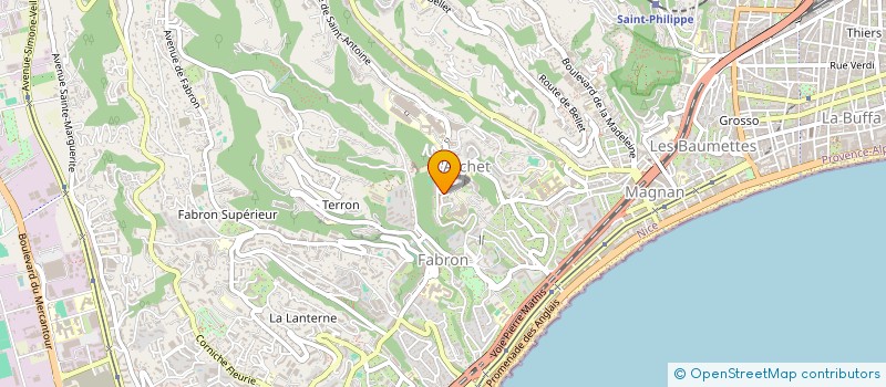 localisation de l'entreprise MADAME CAROLYN ROUECHE  NICE