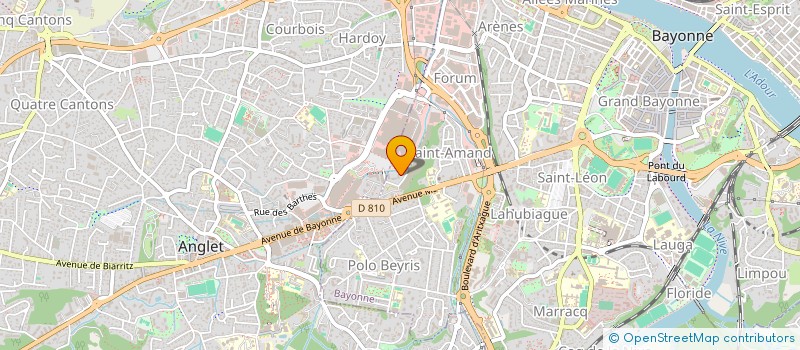 localisation de l'entreprise MADAME CAROLYN SARGEANT à BAYONNE