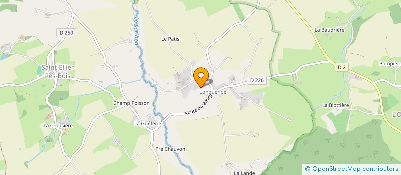 localisation de l'entreprise MADAME CAROLYN WILSON à L'OREE-D'ECOUVES