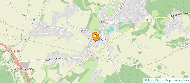 localisation de l'entreprise MADAME CAROLYNE CANCEL  NEUVILLE-DE-POITOU