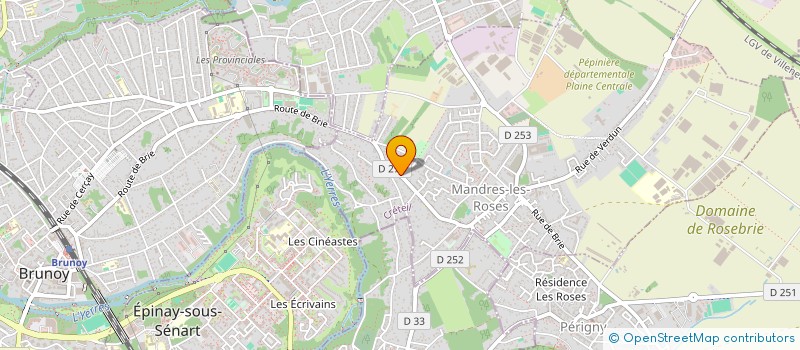 localisation de l'entreprise MADAME CAROLYNE MYERS à MANDRES-LES-ROSES