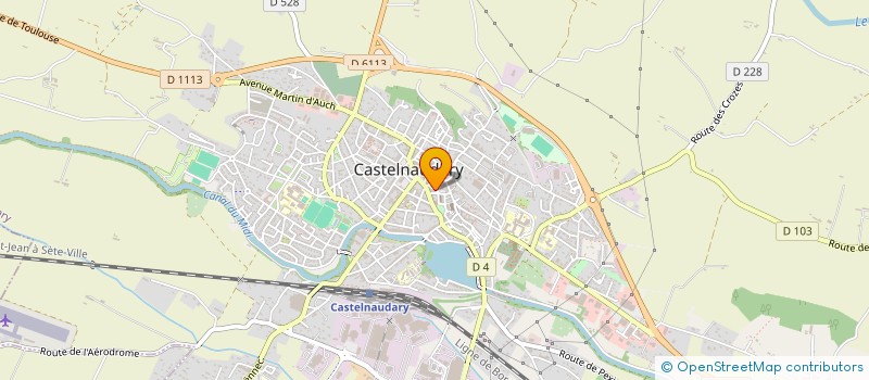 localisation de l'entreprise MADAME CAROLYNE OZEE  AUTERIVE