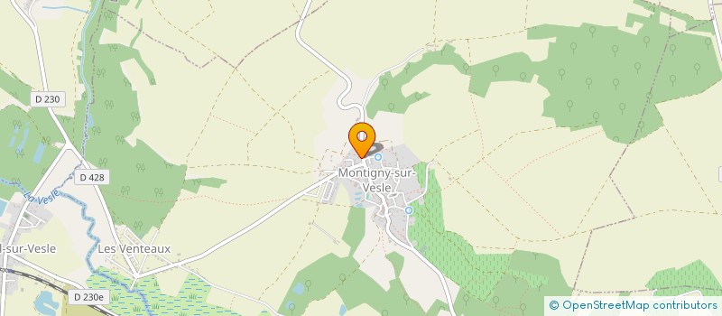 localisation de l'entreprise MADAME CAROLYNE RADERMECKER  MONTIGNY-SUR-VESLE