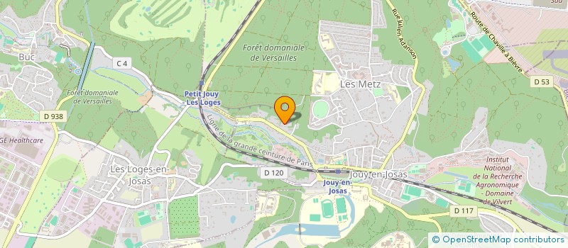 localisation de l'entreprise MADAME CARREL MOLLARD  JOUY-EN-JOSAS