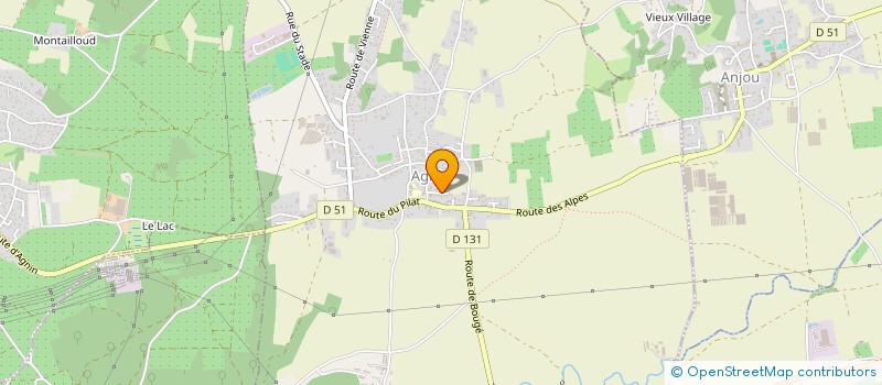 localisation de l'entreprise MADAME CARRET-OLLIVIER CARRET-OLLIVIER  AGNIN