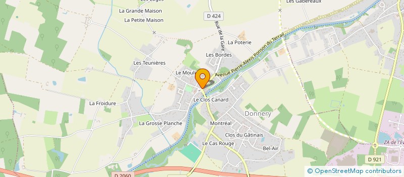 localisation de l'entreprise MADAME CARTIER CHESNOY à INGRANNES