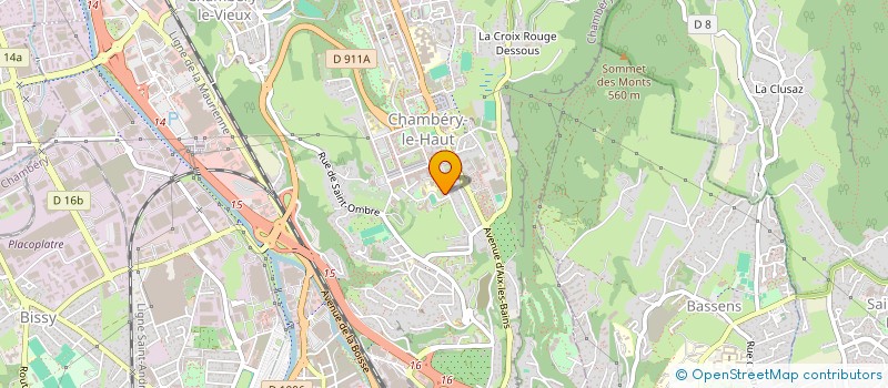 localisation de l'entreprise MADAME CASANDRA-STEFANIA RADULESCU  CHAMBERY