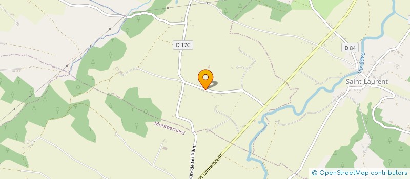 localisation de l'entreprise MADAME CASSANDRA ABADIE  CAZAC