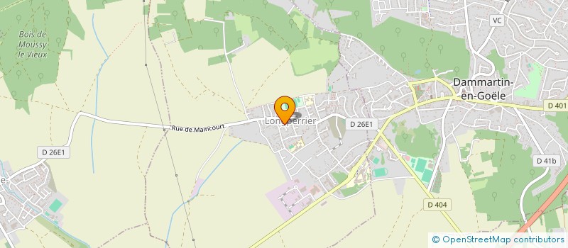 localisation de l'entreprise MADAME CASSANDRA ABDALLAH  LONGPERRIER