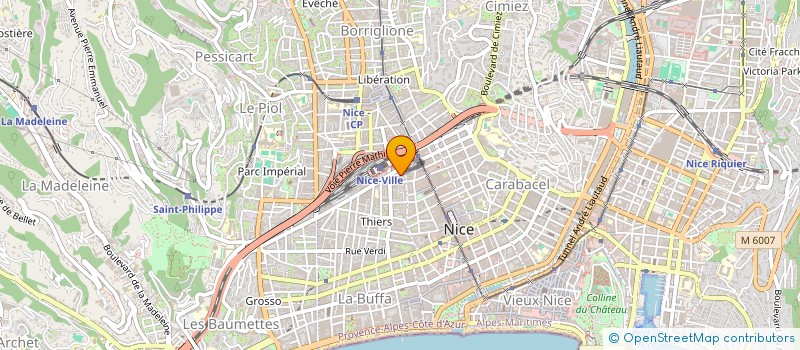 localisation de l'entreprise MADAME CASSANDRA AMORIM DA CUNHA à NICE