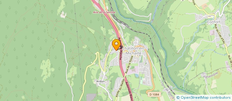 localisation de l'entreprise MADAME CASSANDRA BALAZS  BILLIAT