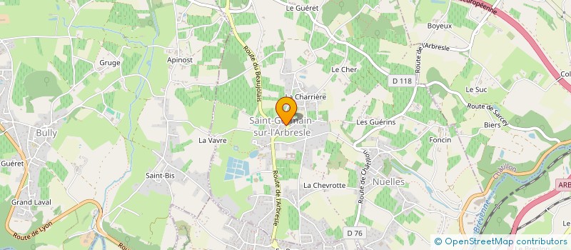 localisation de l'entreprise MADAME CASSANDRA BASTION  PORTE DES PIERRES DOREES