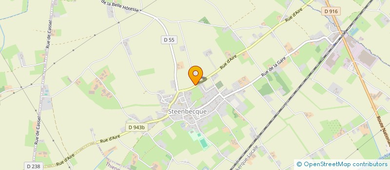 localisation de l'entreprise MADAME CASSANDRA BLOQUET  BOESEGHEM