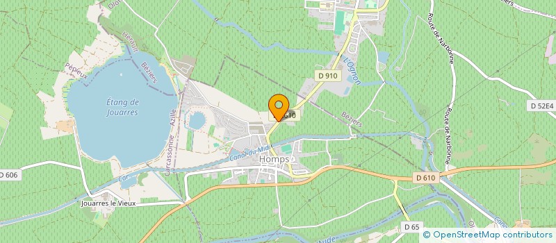 localisation de l'entreprise MADAME CASSANDRA BON  HOMPS