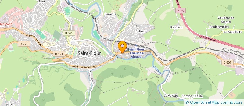 localisation de l'entreprise MADAME CASSANDRA BONNET à SAINT-FLOUR