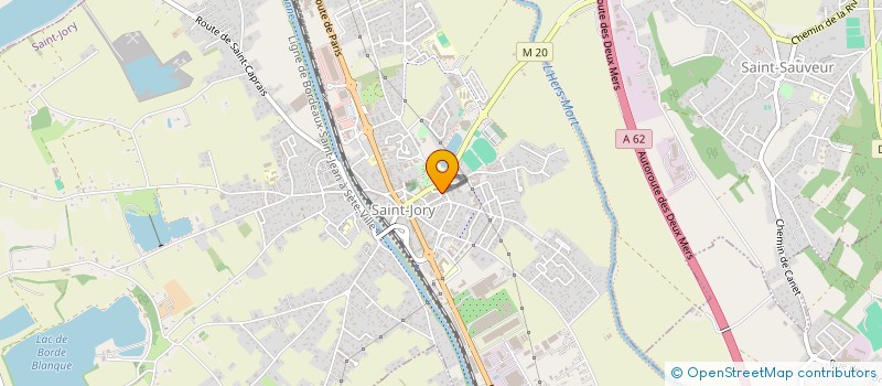localisation de l'entreprise MADAME CASSANDRA BONOMO  SAINT-JORY