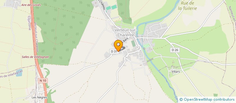 localisation de l'entreprise MADAME CASSANDRA BRAGE à VERTEUIL-SUR-CHARENTE